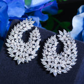 Brinco Riviera Cristais de Zirconia Cúbica | BELLORIE