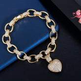 Corrente e Pulseira Cravejada com Zircônia | BELLORIE