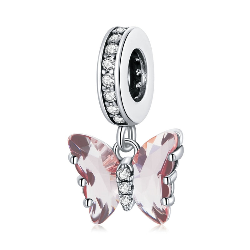 Berloques Borboletas Luxuosas - Prata 925 | BELLORIE