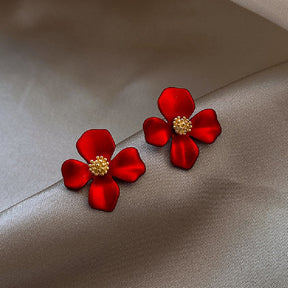 Brinco Flor Vermelha | BELLORIE