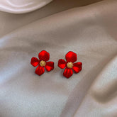 Brinco Flor Vermelha | BELLORIE