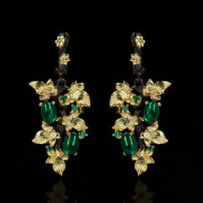 Brinco Jardim Florido com Cristais de Zircônia | BELLORIE