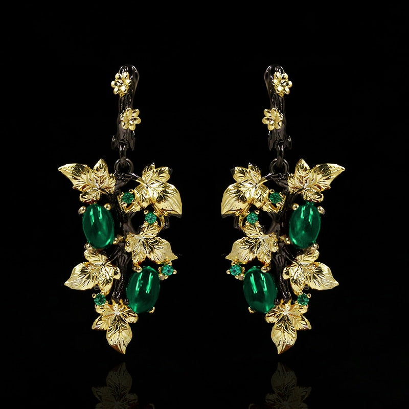 Brinco Jardim Florido com Cristais de Zircônia | BELLORIE