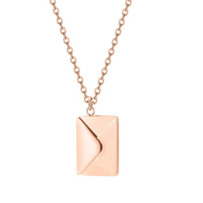 Colar Cartinha MYDIY - Pingente com Carta Personalizável | BELLORIE