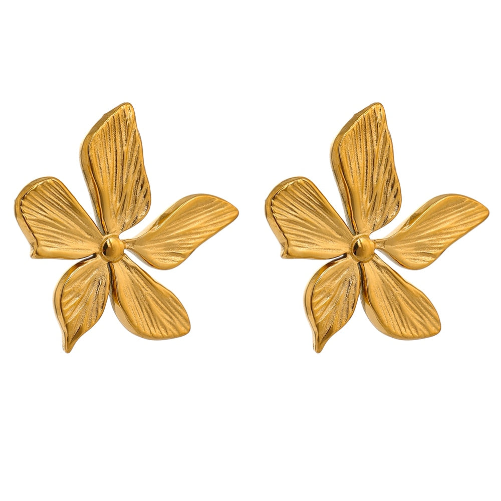 Brinco Flor Dourada | BELLORIE