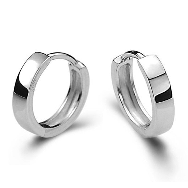 Argola de Prata Lisa | BELLORIE
