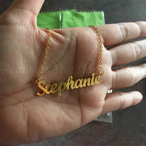 Colar Nome Personalizado Banhado a Ouro 18k | BELLORIE