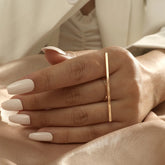 Anel Luxe Dourado | BELLORIE