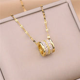 Colar Lury com Pingente Banhado Ouro 18K | BELLORIE