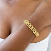 Pulseira Feminina Banhada a Ouro 18k | BELLORIE