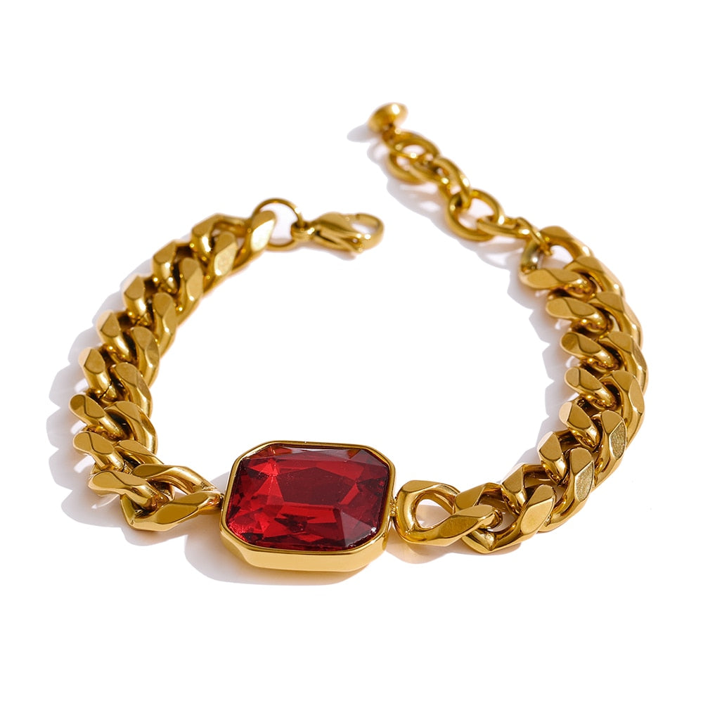 Pulseira Grumet com Cristal | BELLORIE