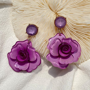 Brinco Flor Rosa | BELLORIE