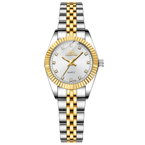 Relógio Feminino Banhado a Ouro 18k Original CHENXI | BELLORIE