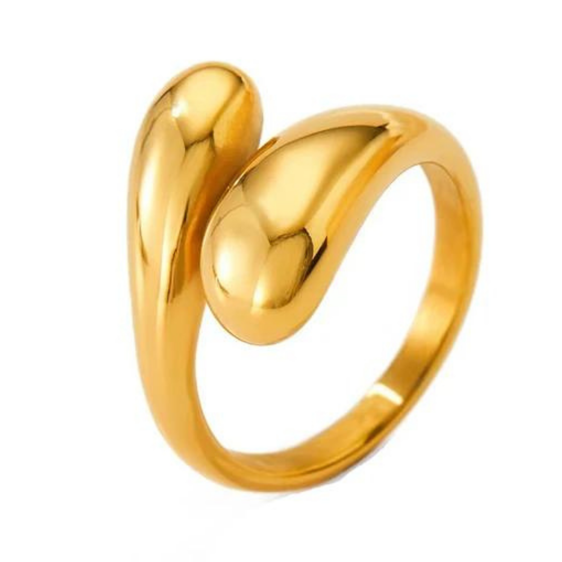 Anel Viena Banhado a Ouro 18k | BELLORIE
