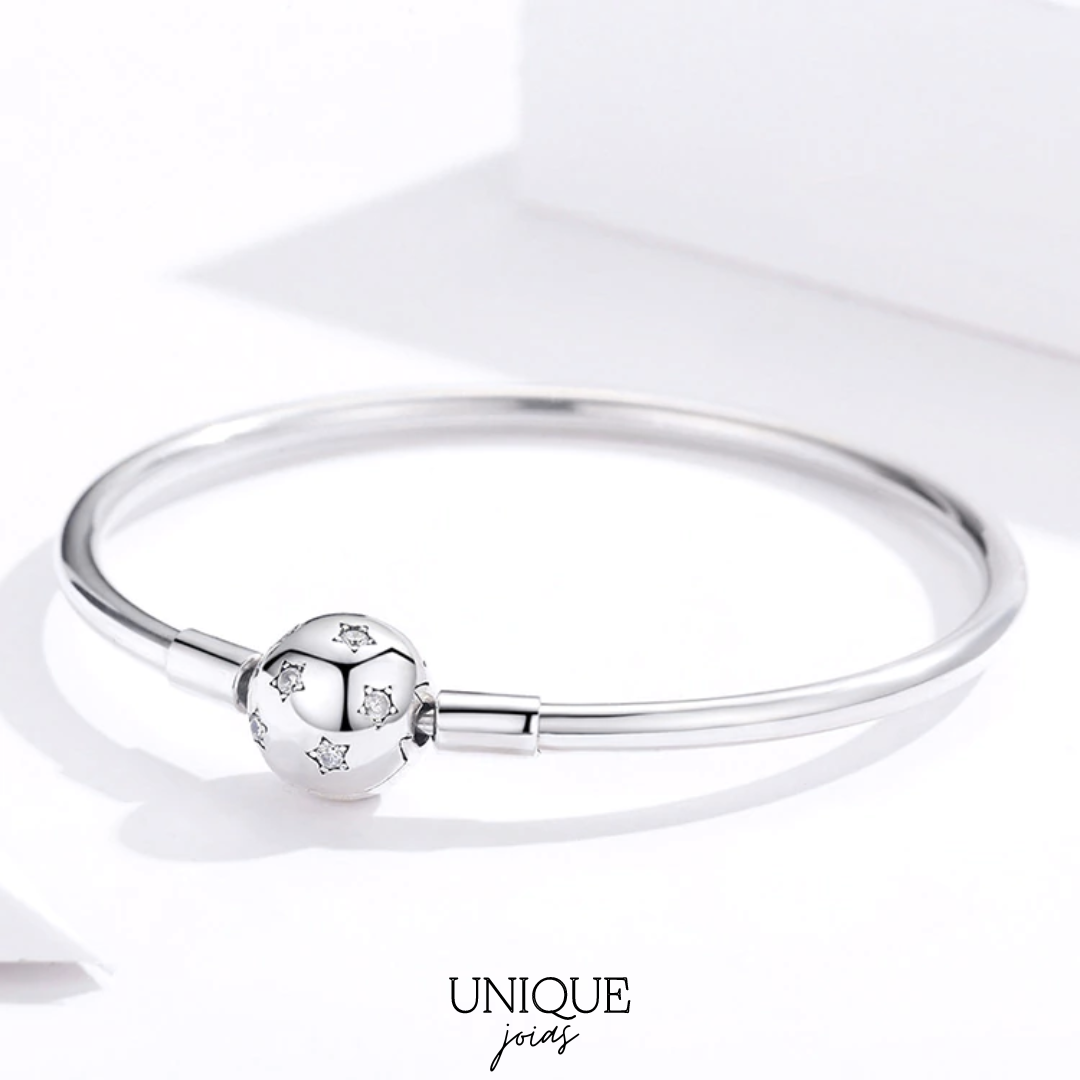 Pulseira de Berloque Céu Estrelado - Prata 925 | BELLORIE