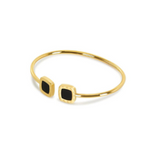 Pulseira Quadrada Banhado a Ouro | BELLORIE