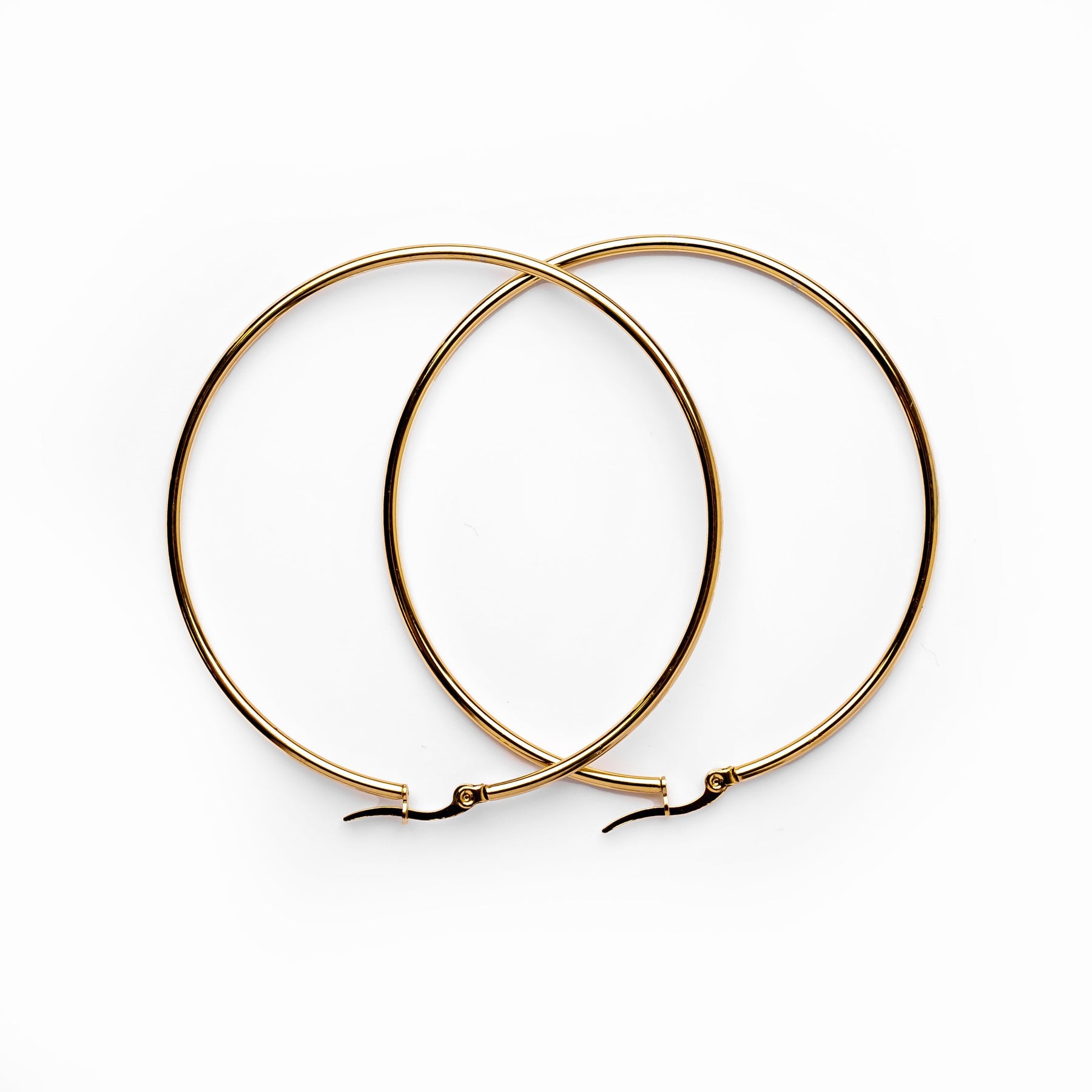 Brinco Argola Banhado em Ouro 18K | BELLORIE
