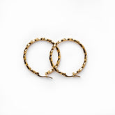Brinco Argola Zuri Banhado a Ouro 18K | BELLORIE