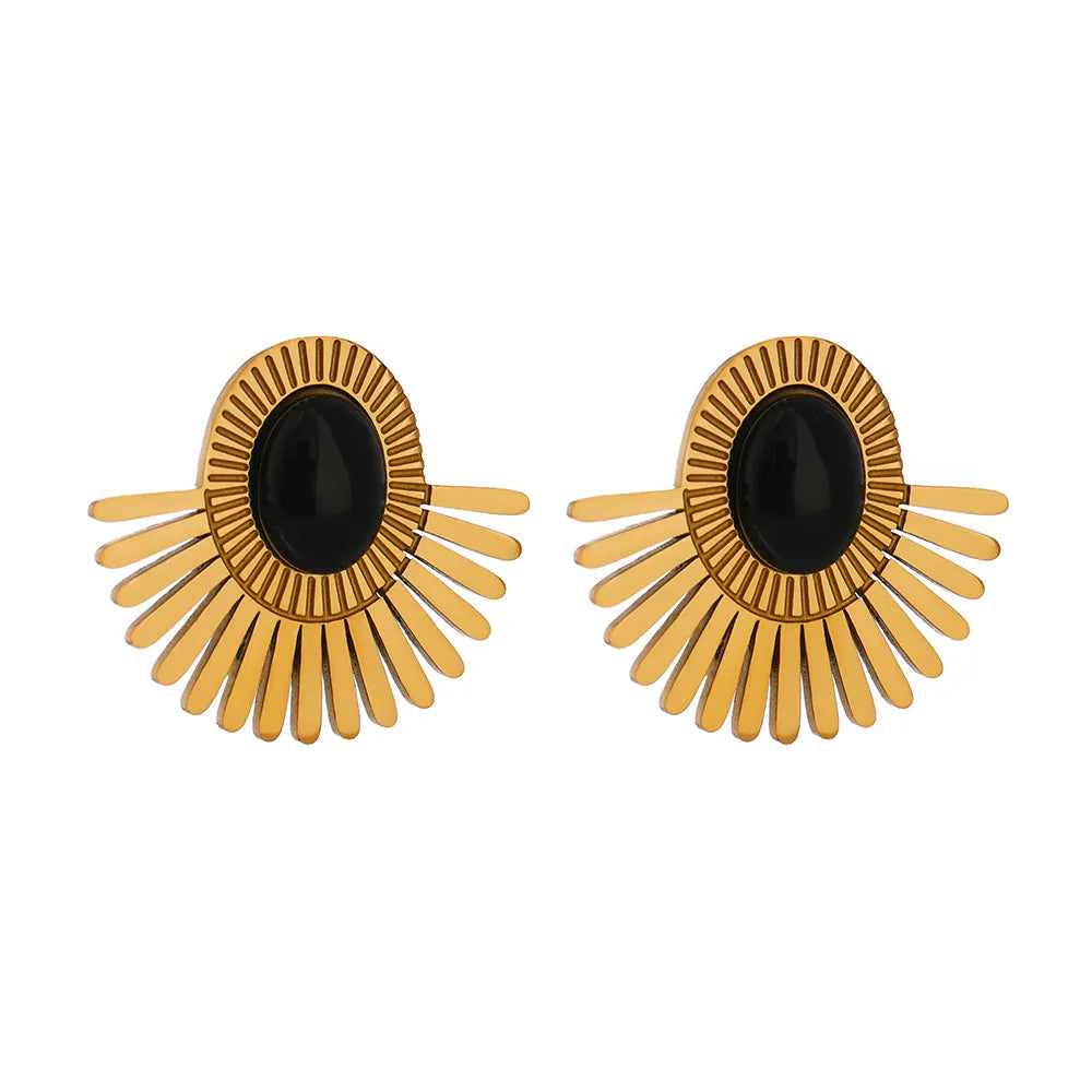 Brinco Flor Banhado a Ouro | BELLORIE