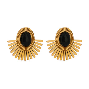 Brinco Flor Banhado a Ouro | BELLORIE