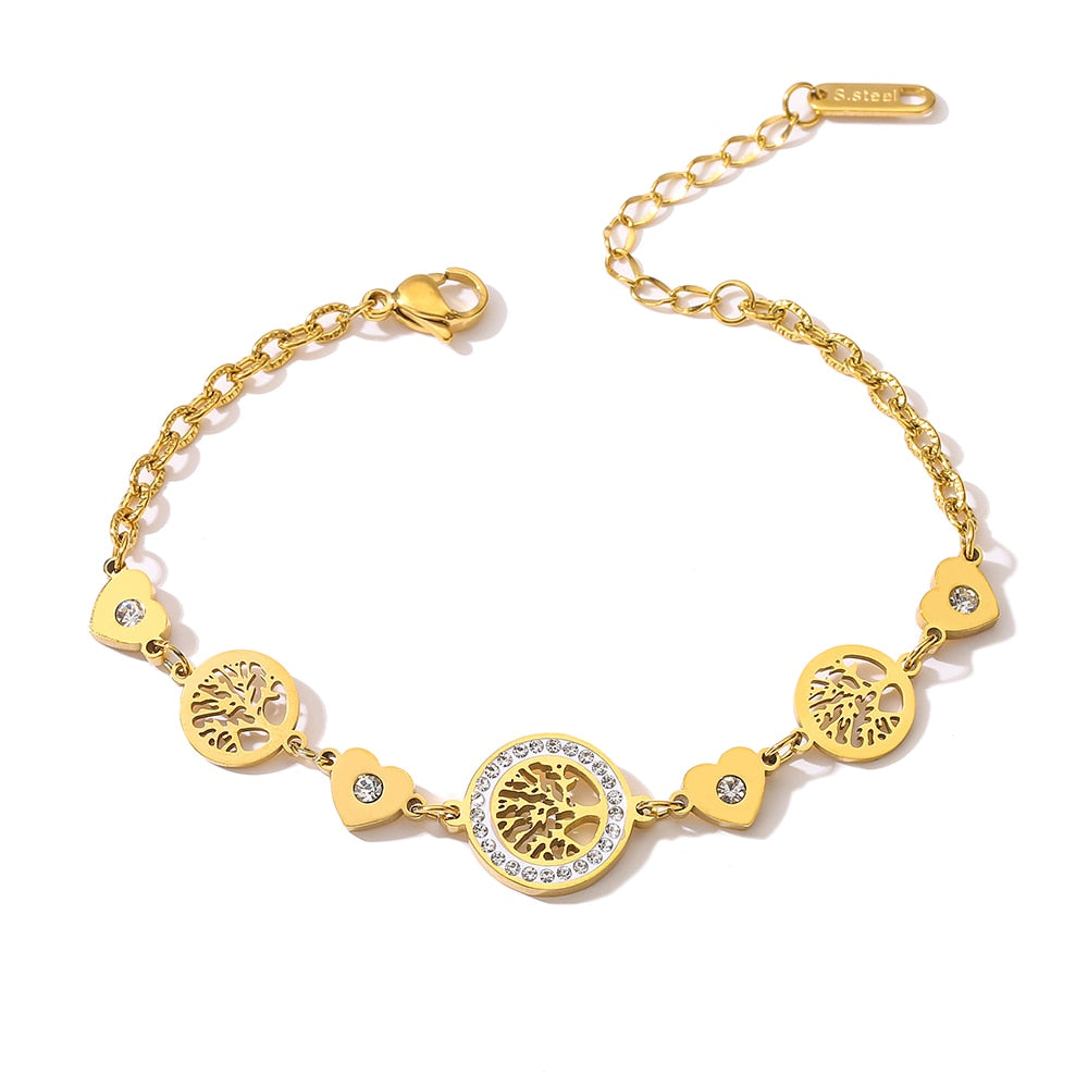 Pulseira Pingente Arvore da Vida | BELLORIE