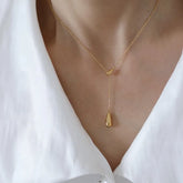Colar Gravatinha Pingente Gota | BELLORIE