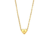 Colar com Pingente Letra Inicial Banhado a Ouro 18k | BELLORIE