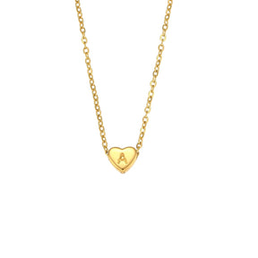 Colar com Pingente Letra Inicial Banhado a Ouro 18k | BELLORIE