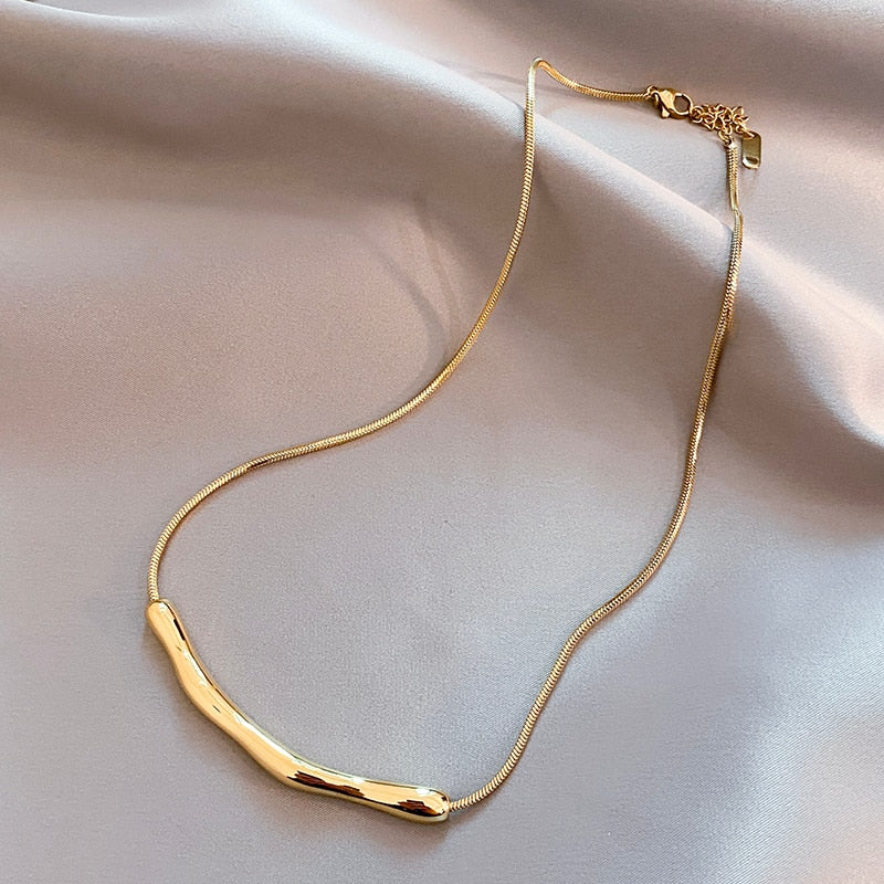Colar Dourado Europeu | BELLORIE