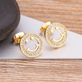 Brinco Smile Banhado a Ouro 18K | BELLORIE