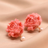 Brinco Flor com Pérola | BELLORIE
