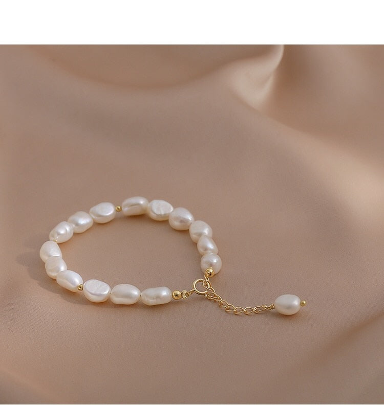 Pulseiras Unique com Pérolas Naturais | BELLORIE