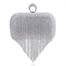 Bolsa Feminina com Strass e Franjas Luxe | BELLORIE