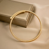 Gargantilha Cobra Banhada a Ouro 18k | BELLORIE