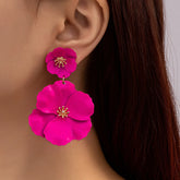 Brinco Flor Pink | BELLORIE