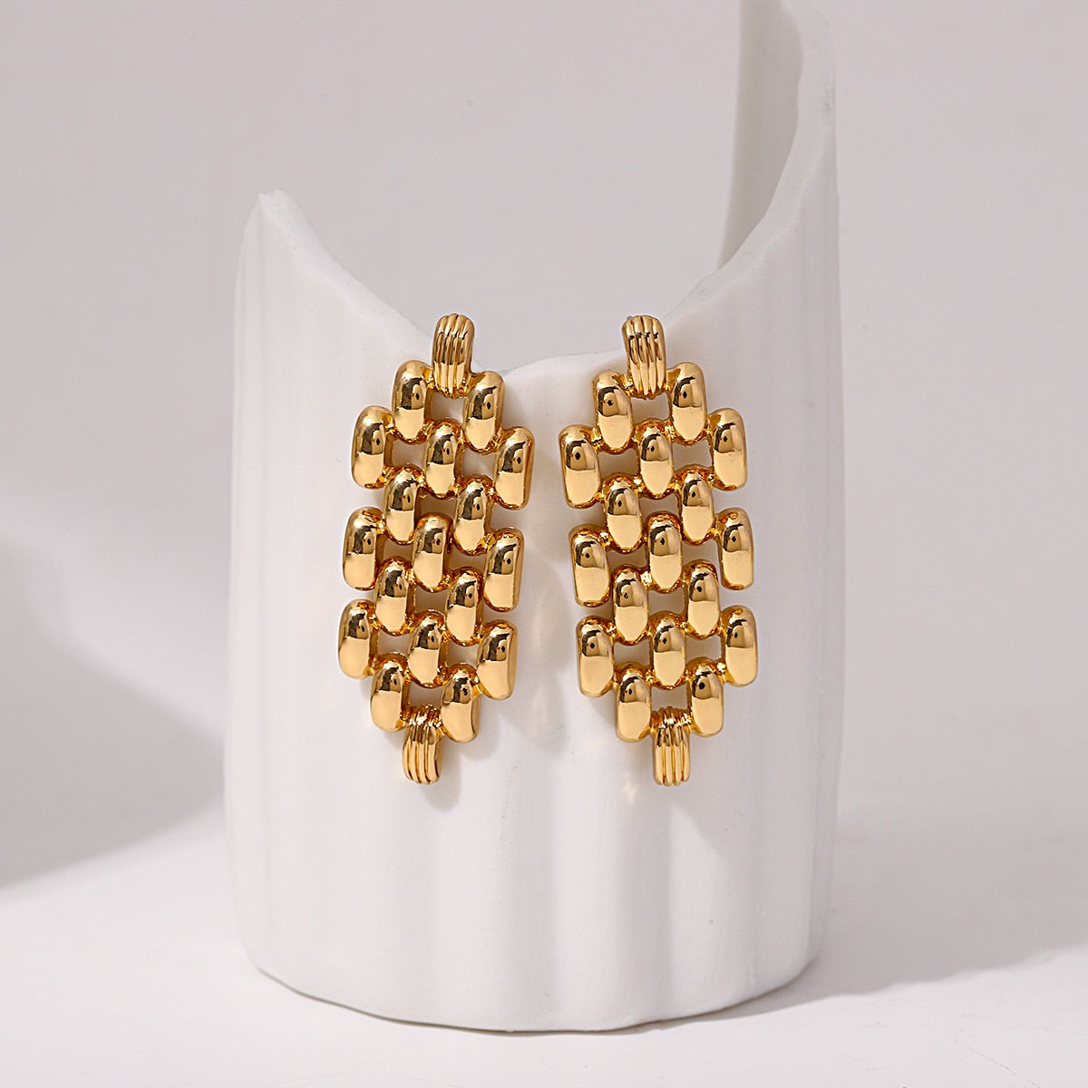 Brinco Longo Dourado | BELLORIE