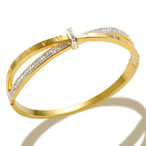 Bracelete Números Romanos Banhado a Ouro 18k | BELLORIE