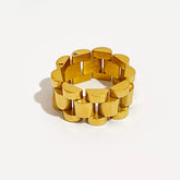 Anel Dourado Banhado a Ouro | BELLORIE