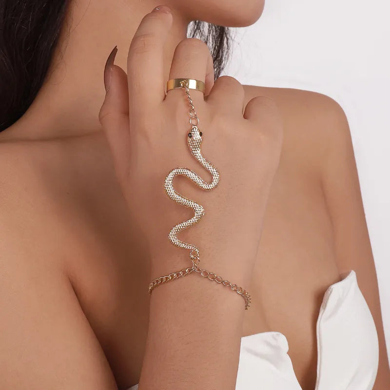 Pulseira com Anel Cobra | BELLORIE