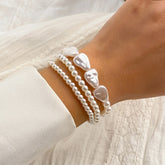 Pulseira Tripla Pérolas | BELLORIE