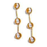 Brinco Longo com Pérolas | BELLORIE