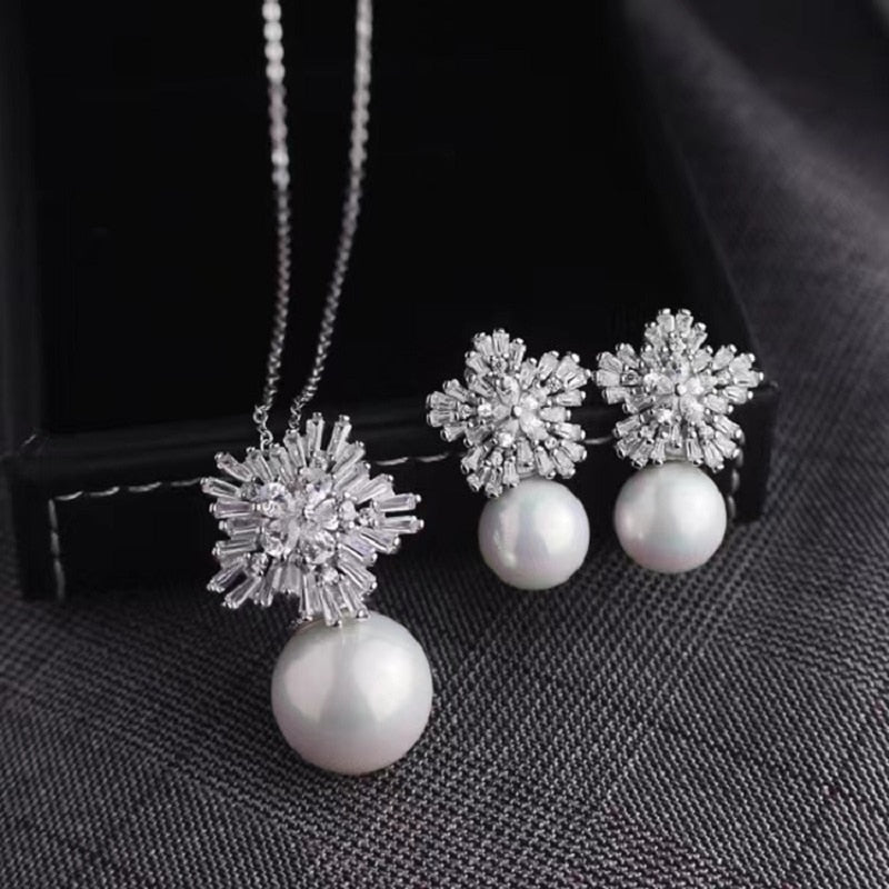 Conjunto Colar e Brincos BELLORIE Pérola | BELLORIE