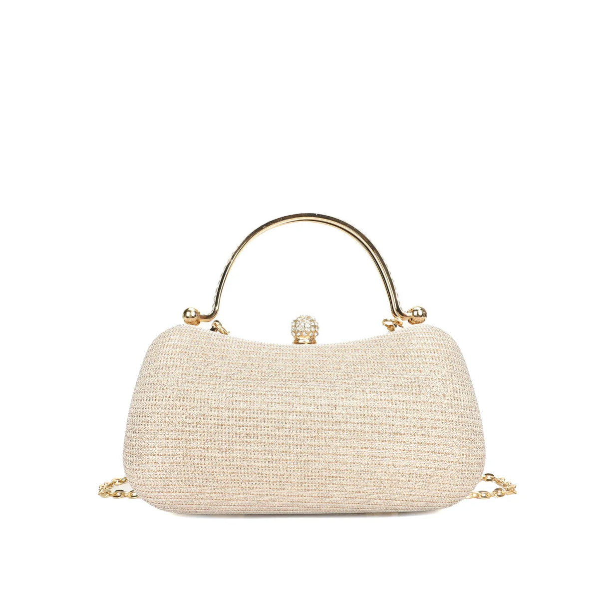Bolsa Crossbody Dourada | BELLORIE