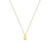 Colar com Pingente Inicial Dourado | BELLORIE