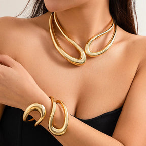 Conjunto Colar e Bracelete Modern | BELLORIE