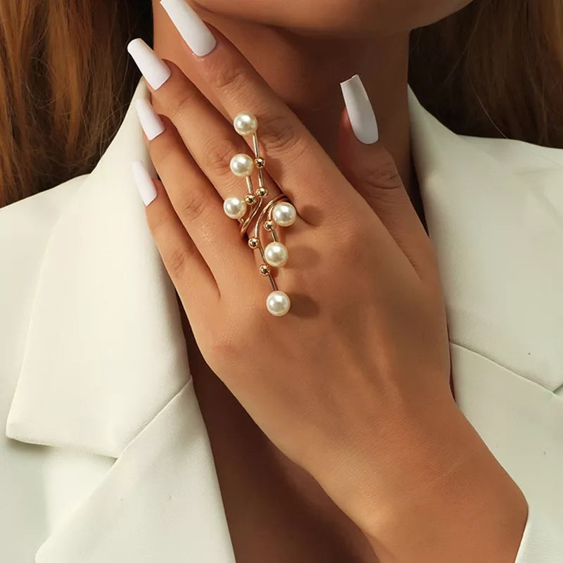 Anel Elegante Pérolas | BELLORIE