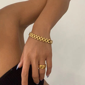 Pulseira Feminina Banhada a Ouro 18k | BELLORIE