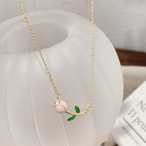 Colar Com Pingente de Rosa | BELLORIE