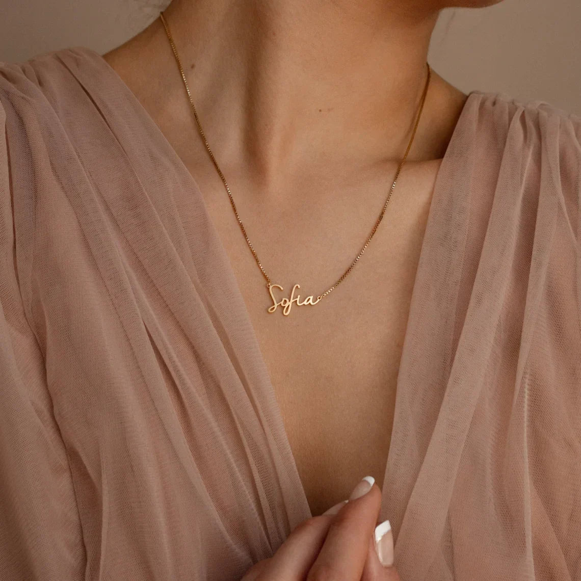 Colar Delicado Nome Personalizado | BELLORIE