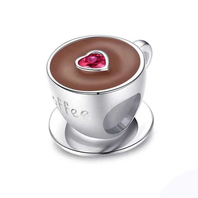 Berloque Love Café - Prata 925 | BELLORIE